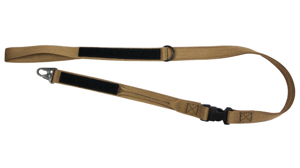 United States Tactical Two-Piece Leash, Quick-Release and HK Hook, Coyote, UST-K9L00102QH