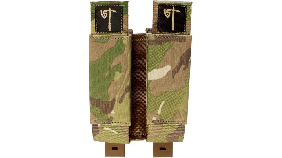 United States Tactical Rifle Mag Pouch, Double, MultiCam, UST-MOL01904