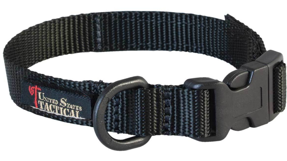 United States Tactical K9 Flashbang Collar, Black, UST-K9C00301