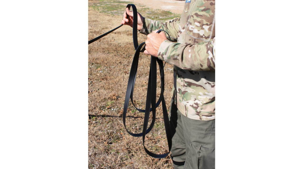 United States Tactical K9 Handlers Leash, 6ft, Black, UST-K9L00306