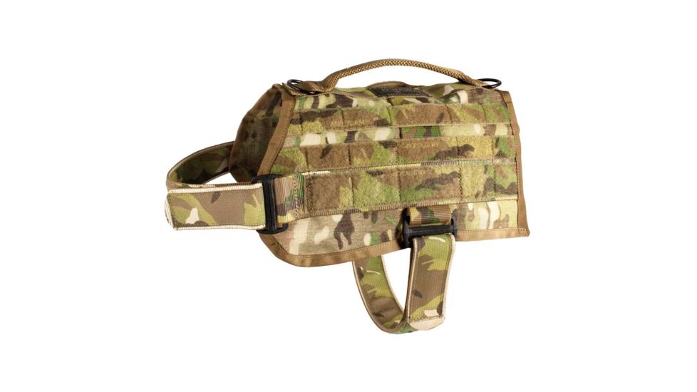 United States Tactical K9 MOLLE Vest, MultiCam, Medium, UST-K9V00104M