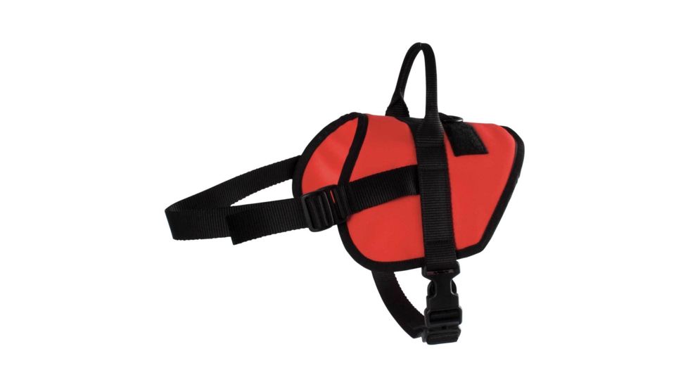 United States Tactical K9 Service Vest, Red/Black, Medium, UST-K9V004M