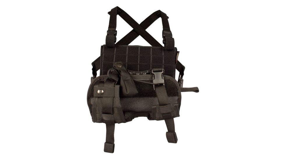 United States Tactical LBE Harness with Elite Retention System, Black, UST-MOL01201