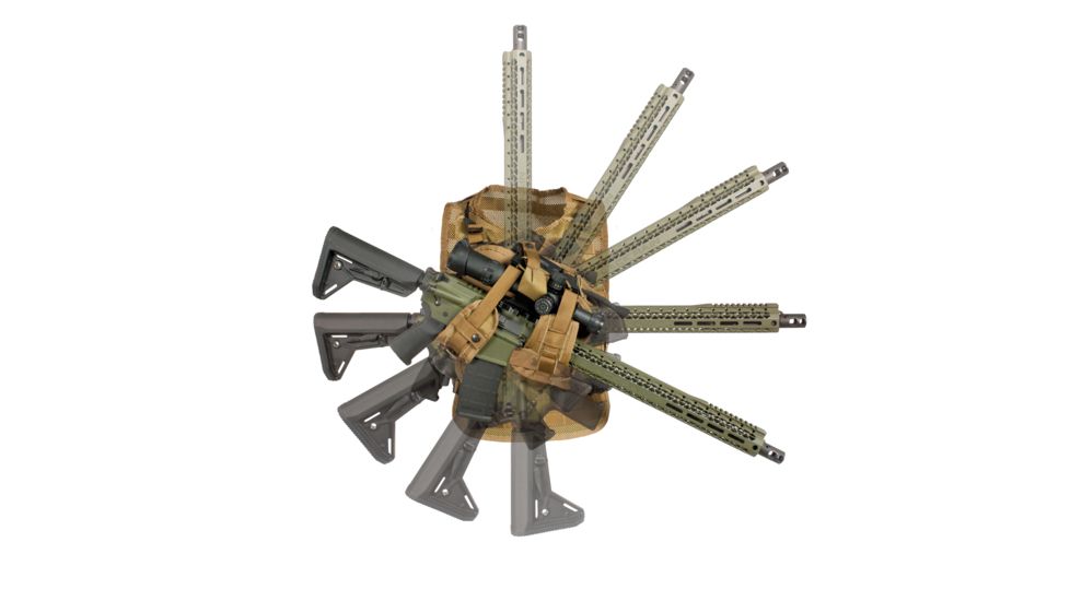 United States Tactical LBE Vest w/Elite Retention System, Coyote, One Size, UST-MOL00702