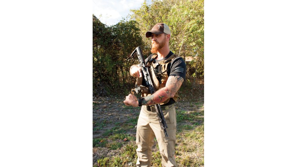 United States Tactical LBE Vest w/Elite Retention System, Coyote, One Size, UST-MOL00702