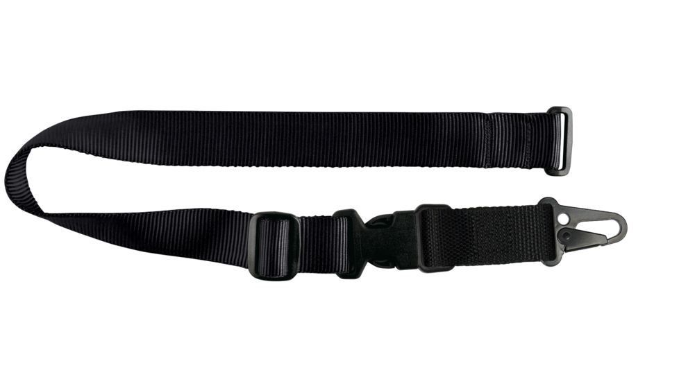 United States Tactical MOLLE Sling, 1.25in, HK Hook, Black, UST-SLM00101QH
