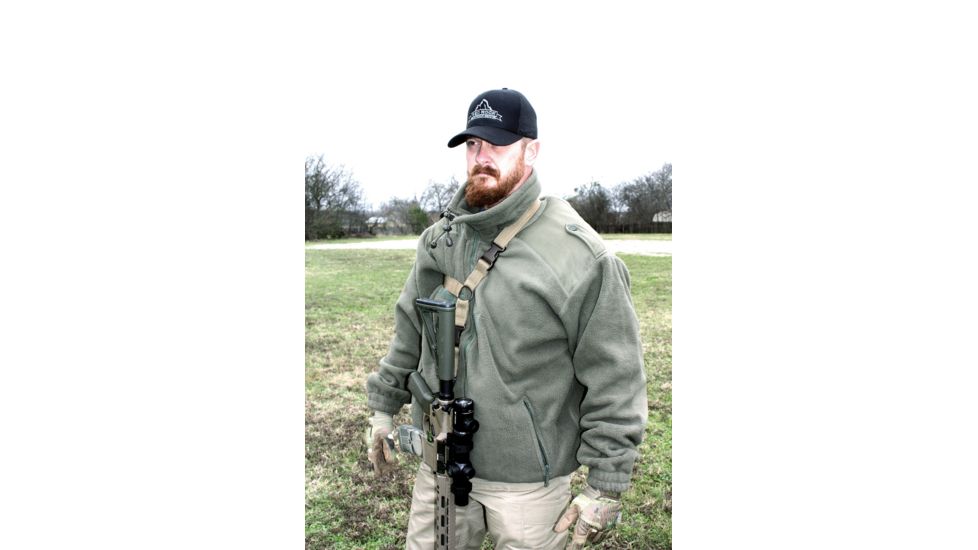 United States Tactical S1 Single-Point 1.25in Tactical Sling, Coyote, UST-SLS00102QH