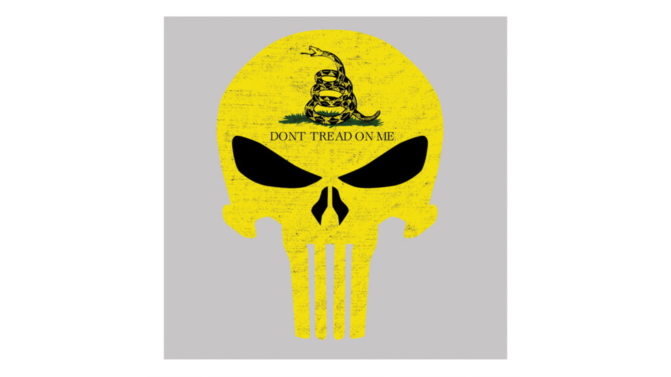 United States Tactical Sticker DTOM Skull