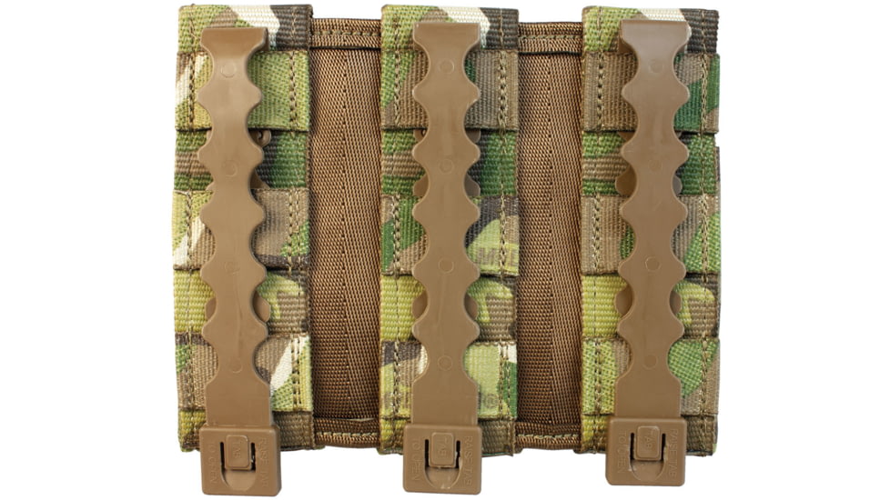 United States Tactical Triple Pistol Mag Pouch, MultiCam, UST-MOL03004