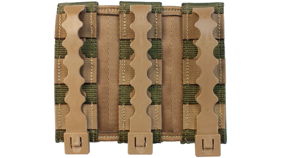 United States Tactical Triple Pistol Mag Pouch, Olive Drab, UST-MOL03003