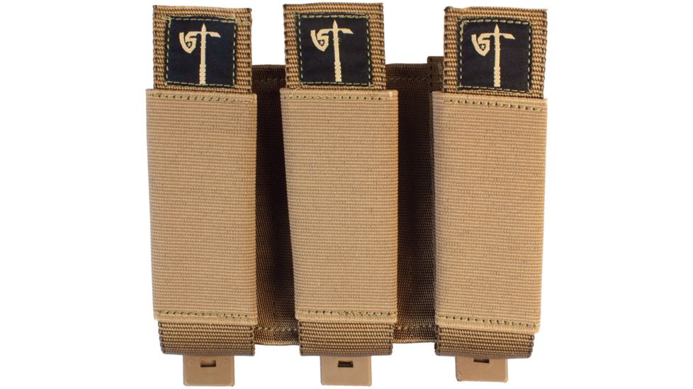 United States Tactical Rifle Mag Pouch, Triple, Coyote, UST-MOL02902