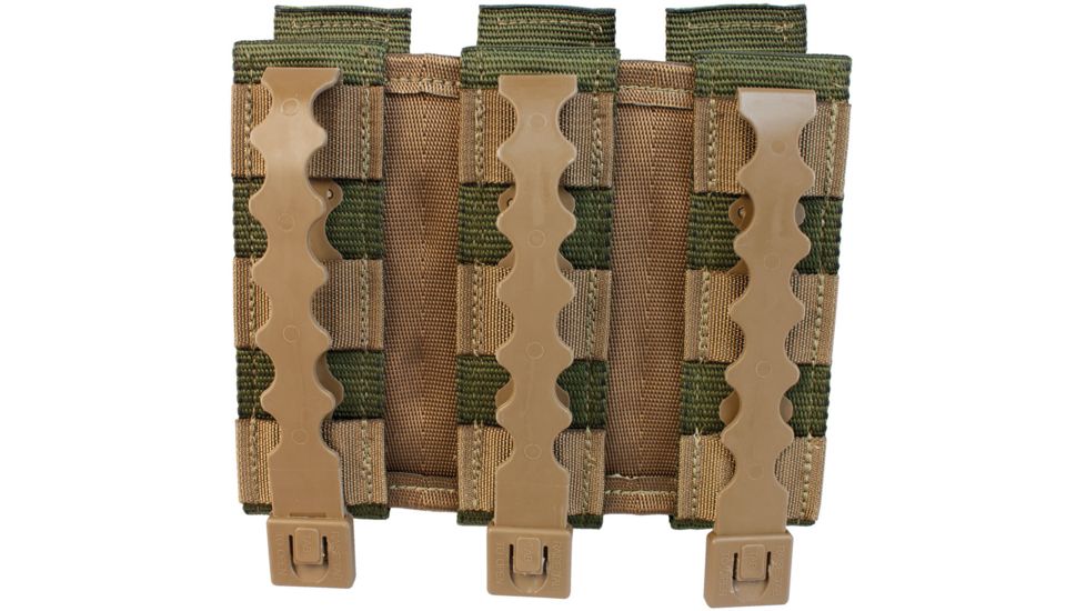 United States Tactical Triple Rifle Mag Pouch, Olive Drab, UST-MOL02903