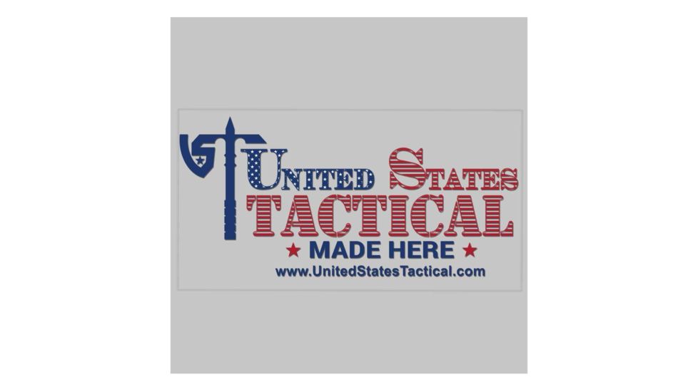 United States Tactical UST Nested Logo Sticker, Mixed, UST-STK003