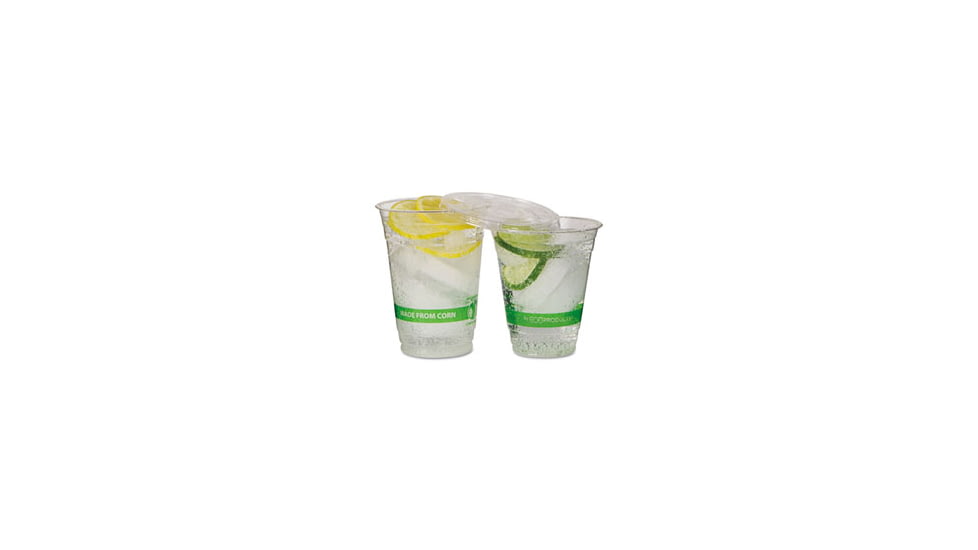 United Stationers Cup 9oz Grn Strpe Corn Cr ECOEPCC9SGS, Unit CT