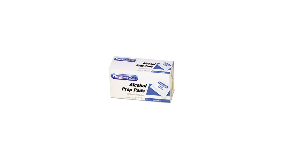 United Stationers Refill F-aid Alcohol Pad Bx50 ACM51019, Unit BX