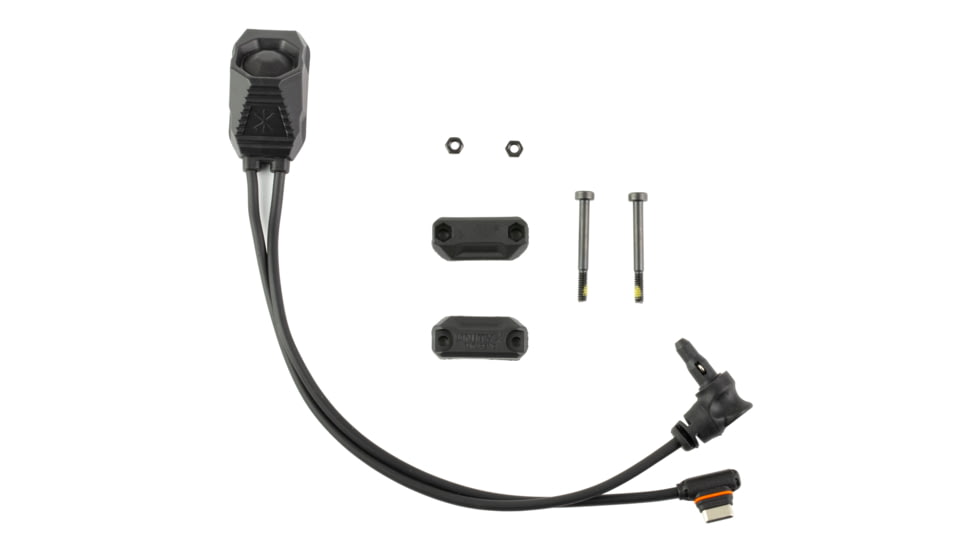 Unity Tactical AXON SL SYNC 7in Dual Lead Remote Switch For Crane Laser, Black, AXN-SL-UCI7B