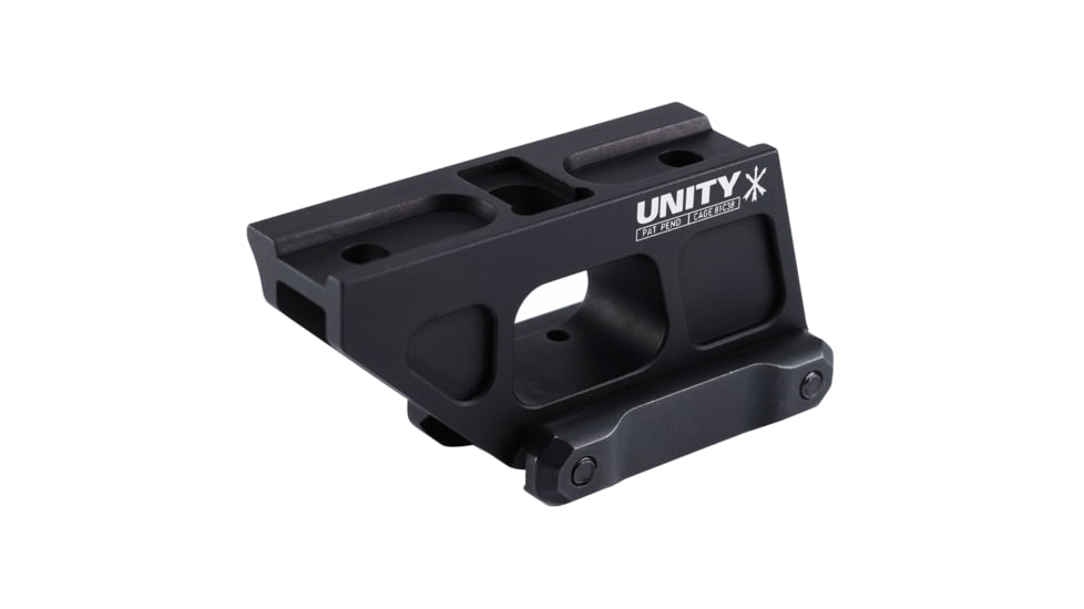 Unity Tactical FAST Comp Series Mount, 2.26&quot; Optical Height, CompM4/CompM4s Footprint, Anodized Finish, Black, COMB