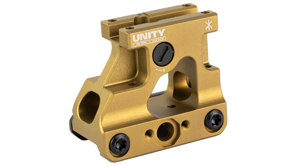 Unity Tactical FAST Trijicon MRO Mount, 2.26" Optical Height,  MRO/MRO-HD Footprint, Anodized Finish, FDE, FST-MROF