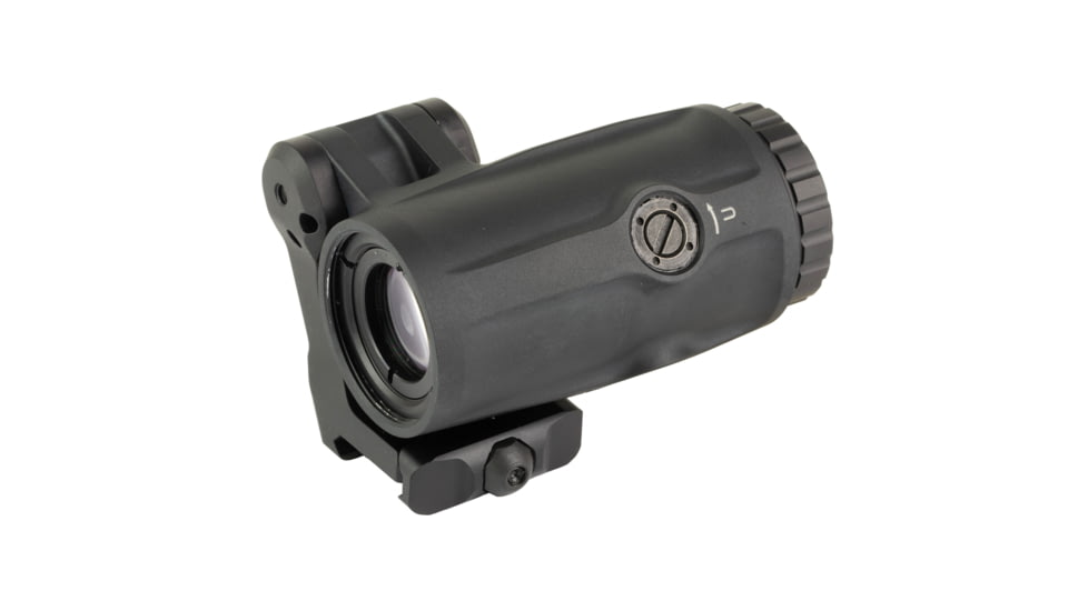 Unity Tactical FAST FTC 4X Magnifier, 5.5 mm Exit Pupil, 2.6in Eye Relief, 2.26" Optical Height, FAST QD Lever, Matte Finish, Black, FST-M4B