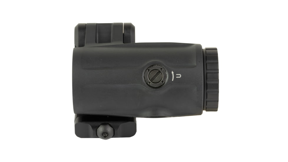 Unity Tactical FAST FTC 4X Magnifier, 5.5 mm Exit Pupil, 2.6in Eye Relief, 2.26" Optical Height, FAST QD Lever, Matte Finish, Black, FST-M4B