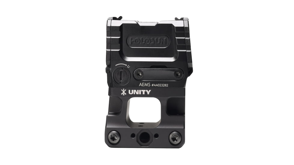 Unity Tactical FAST Holosun AEMS Mount, Anodized, Black, FST-AEMB