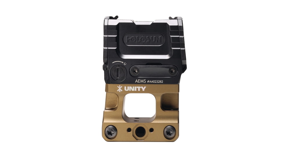 Unity Tactical FAST Holosun AEMS Mount, Anodized, FDE, FST-AEMF