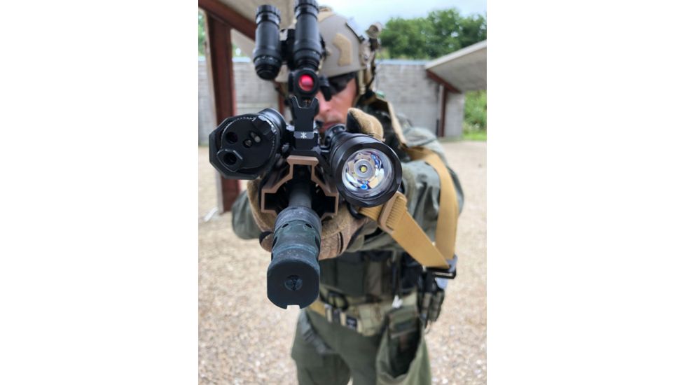 Unity Tactical Top Mounted Deployable Iron Sight, Black, FUS-S1B