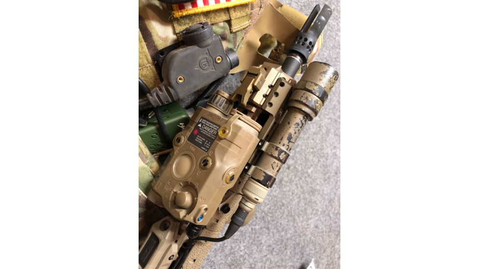 Unity Tactical Top Mounted Deployable Iron Sight, Flat Dark Earth, FUS-S1F