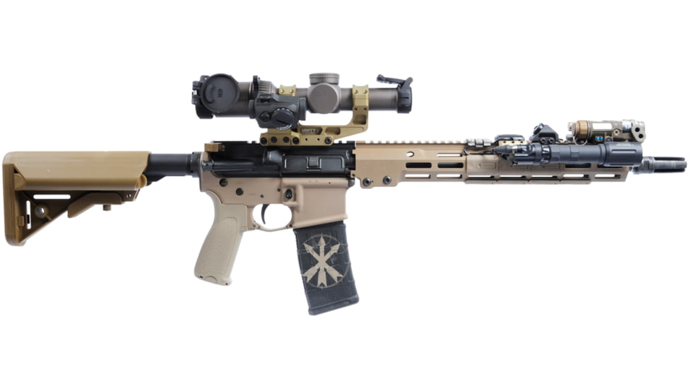 Unity Tactical Low Power Variable Optic Scope Mount, 30mm, 2.05 Centerline, FDE, FST-S30205F