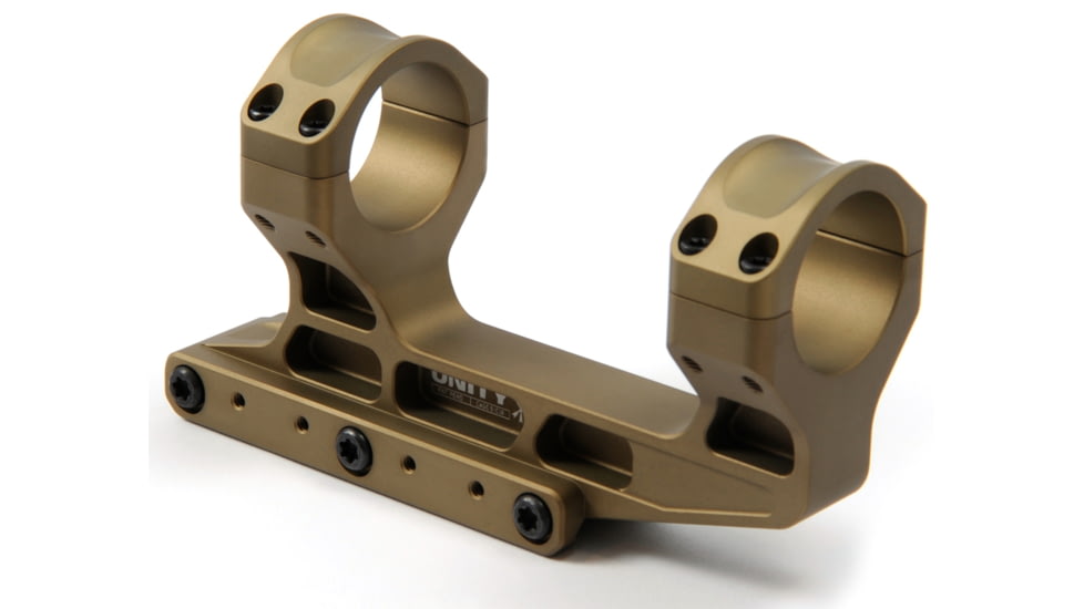 Unity Tactical Low Power Variable Optic Scope Mount, 30mm, 2.05 Centerline, FDE, FST-S30205F
