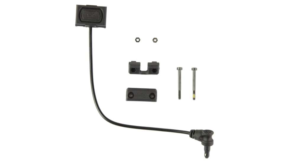 Unity Tactical ModButton Lite, 7in Cable, Fits Picatinny, Anodized Finish, Black, MBL-BLK-CL-7