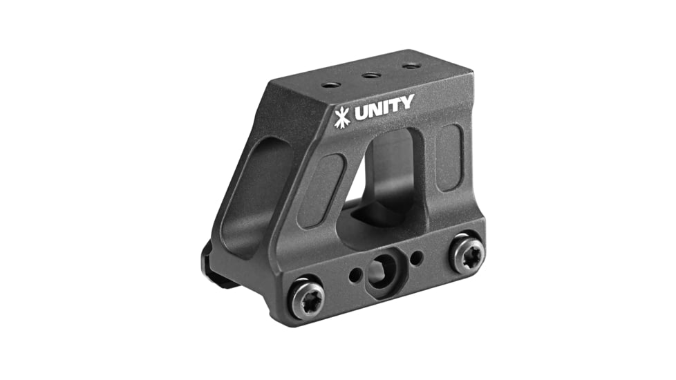 Unity Tactical MRDS Mount, 2.26" Height, Cross Bolt Mount, RMR Footprint, Anodized Finish, Black, FST-MRDB