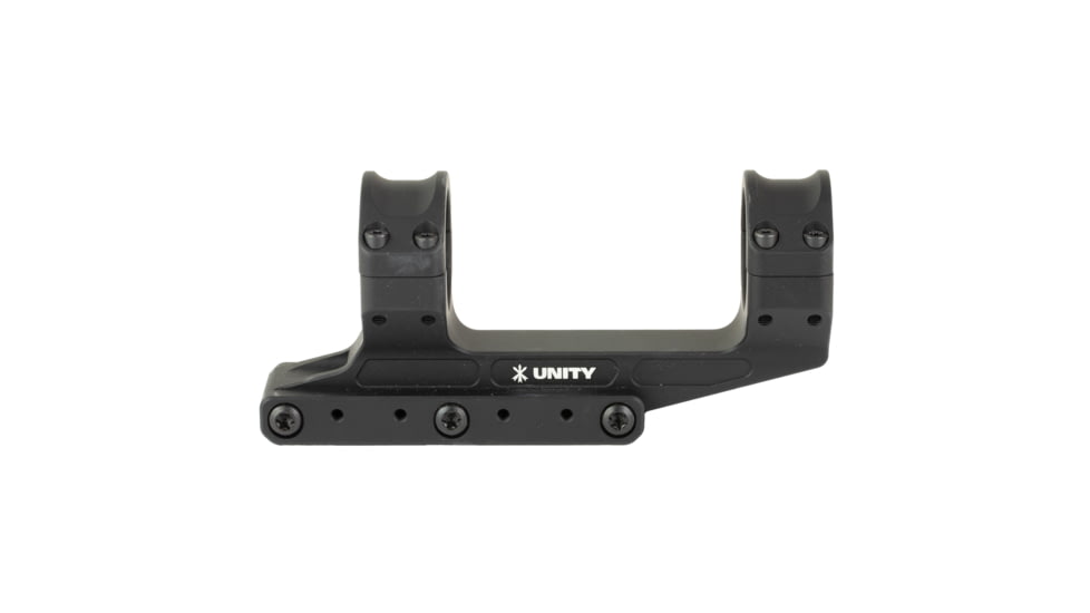 Unity Tactical REKE, Scope Mount, 30mm, 1.54in Height, Fits Picatinny, Anodized Finish, Black, RKE-S30154B