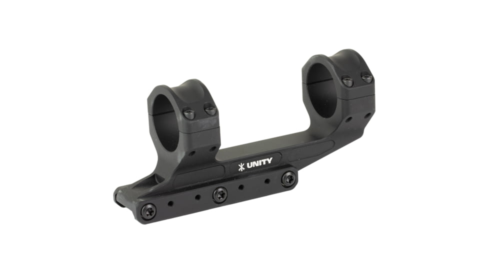 Unity Tactical REKE, Scope Mount, 30mm, 1.54in Height, Fits Picatinny, Anodized Finish, Black, RKE-S30154B