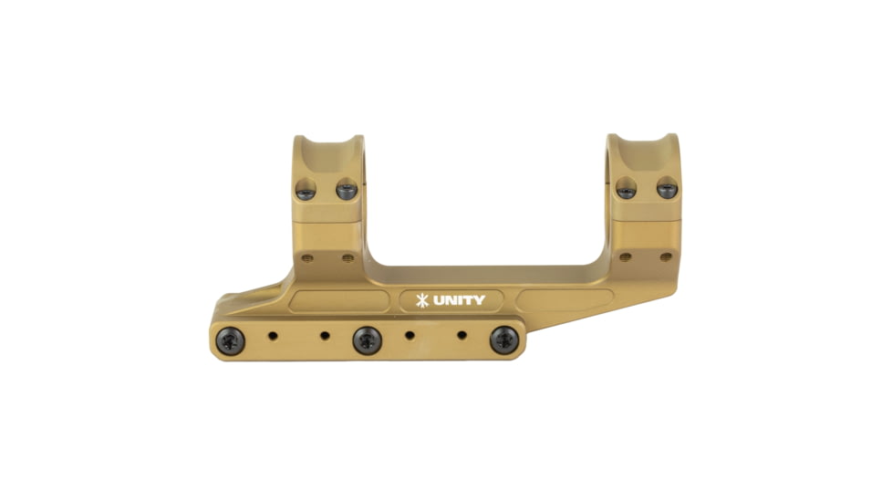Unity Tactical REKE, Scope Mount, 30mm, 1.54in Height, Fits Picatinny, Anodized Finish, Flat Dark Earth, RKE-S30154F