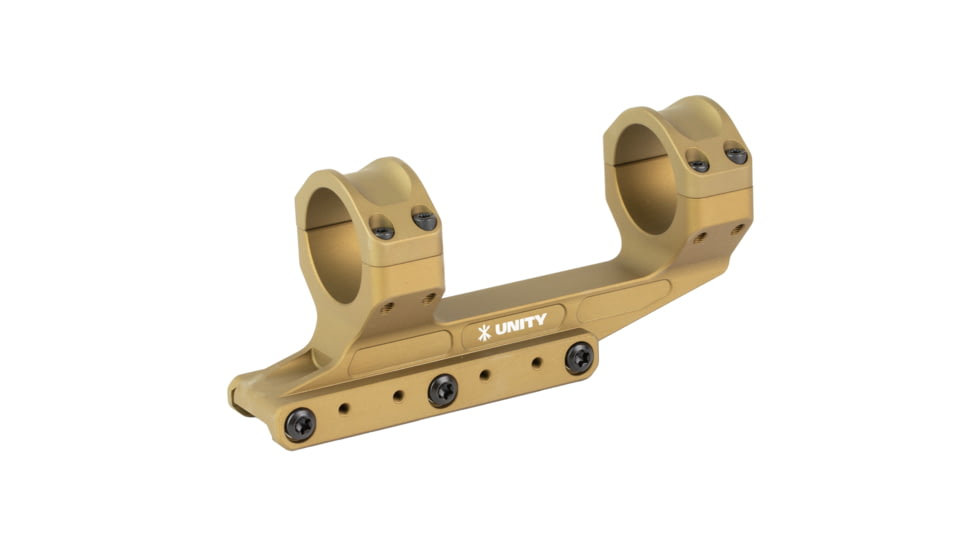 Unity Tactical REKE, Scope Mount, 30mm, 1.54in Height, Fits Picatinny, Anodized Finish, Flat Dark Earth, RKE-S30154F