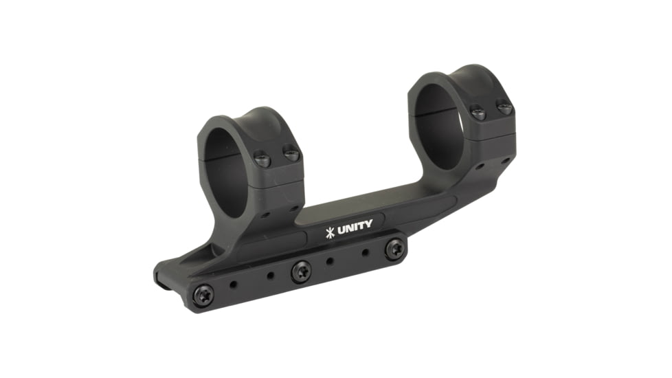 Unity Tactical REKE, Scope Mount, 34mm, 1.54in Height, Fits Picatinny, Anodized Finish, Black, RKE-S34154B