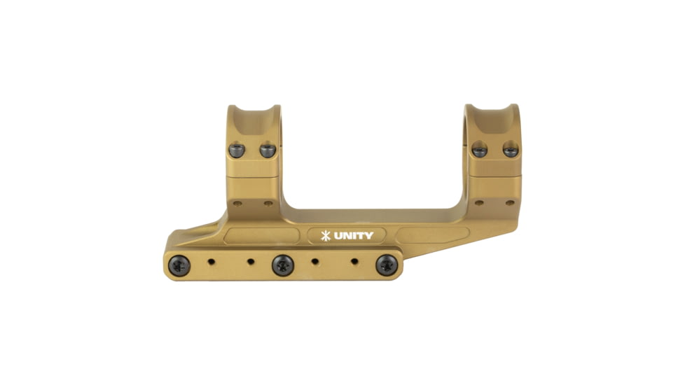 Unity Tactical REKE, Scope Mount, 34mm, 1.54in Height, Fits Picatinny, Anodized Finish, Flat Dark Earth, RKE-S34154F