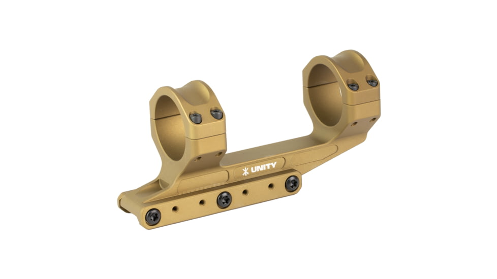 Unity Tactical REKE, Scope Mount, 34mm, 1.54in Height, Fits Picatinny, Anodized Finish, Flat Dark Earth, RKE-S34154F