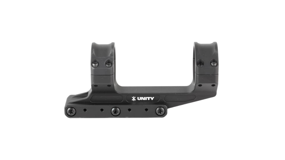 Unity Tactical REKE, Scope Mount, 35mm, 1.54in Height, Fits Picatinny, Anodized Finish, Black, RKE-S35154B