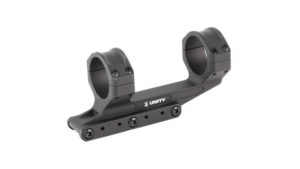 Unity Tactical REKE, Scope Mount, 35mm, 1.54in Height, Fits Picatinny, Anodized Finish, Black, RKE-S35154B