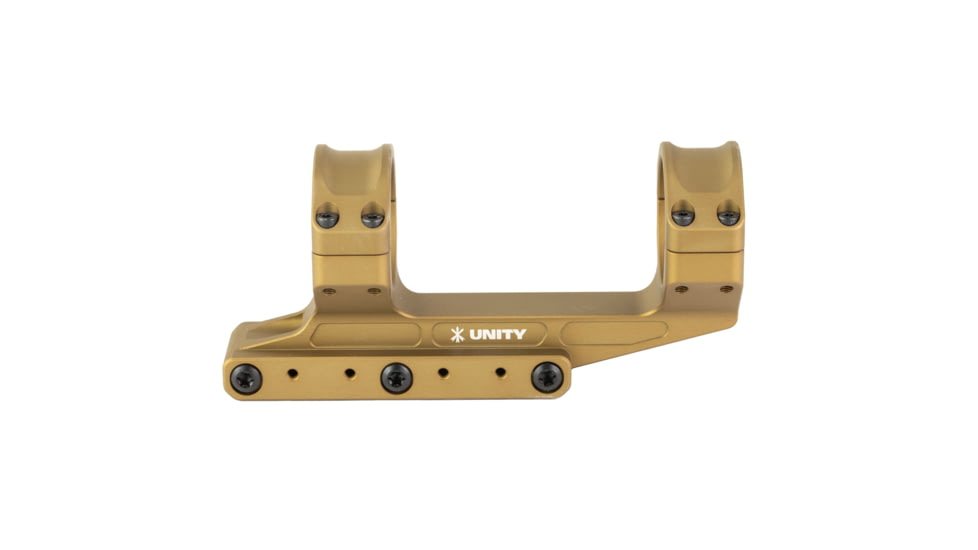 Unity Tactical REKE, Scope Mount, 35mm, 1.54in Height, Fits Picatinny, Anodized Finish, Flat Dark Earth, RKE-S35154F