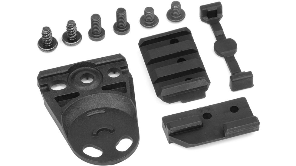 Unity Tactical Remora Mount for 3M Peltor Tactical Helmet, Black, HLM-REM, EDEMO1