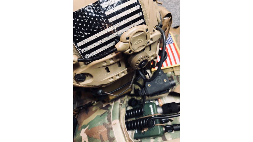 Unity Tactical Remora Mount for 3M Peltor Tactical Helmet, Black, HLM-REM, EDEMO1