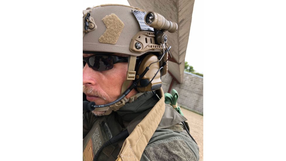 Unity Tactical Remora Mount for 3M Peltor Tactical Helmet, Black, HLM-REM, EDEMO1