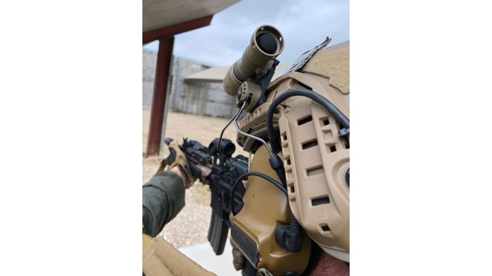 Unity Tactical Remora Mount for 3M Peltor Tactical Helmet, Black, HLM-REM, EDEMO1