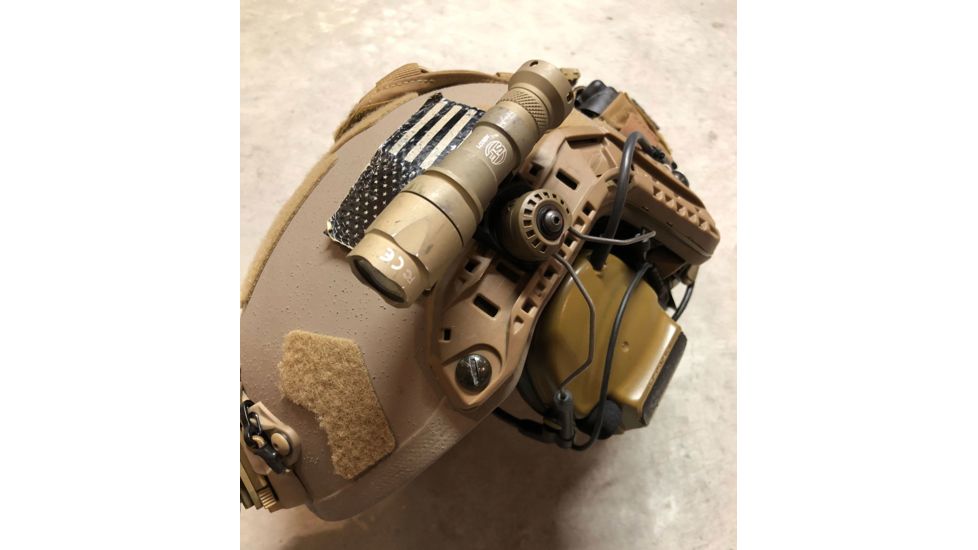 Unity Tactical Remora Mount for 3M Peltor Tactical Helmet, Black, HLM-REM, EDEMO1