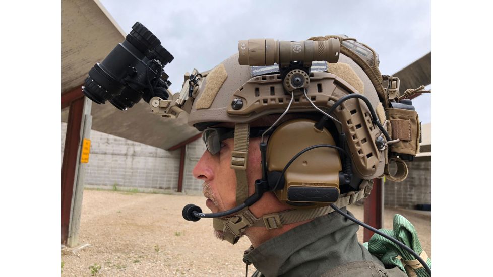 Unity Tactical Remora Mount for 3M Peltor Tactical Helmet, Black, HLM-REM, EDEMO1