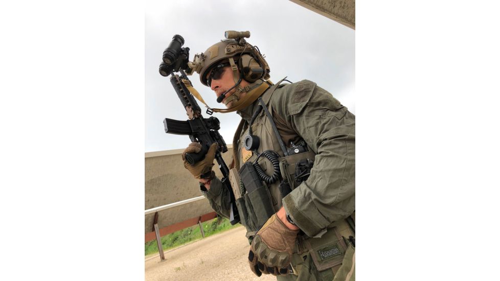 Unity Tactical Remora Mount for 3M Peltor Tactical Helmet, Black, HLM-REM, EDEMO1