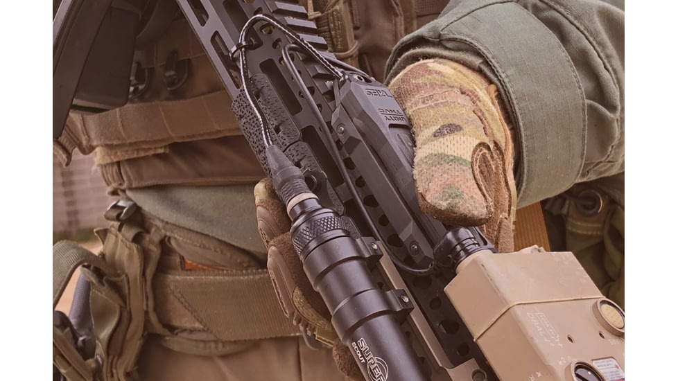 Unity Tactical Tactical Augmented Pressure Switch, Streamlight HLX / Laser, 7in, Black, TAPS-LI7B